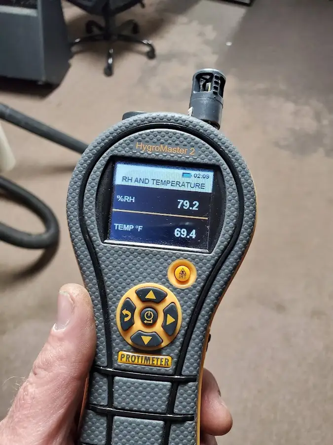 Moisture meter humidity assessment for Fire & Smoke Damage Restoration in Kirkwood